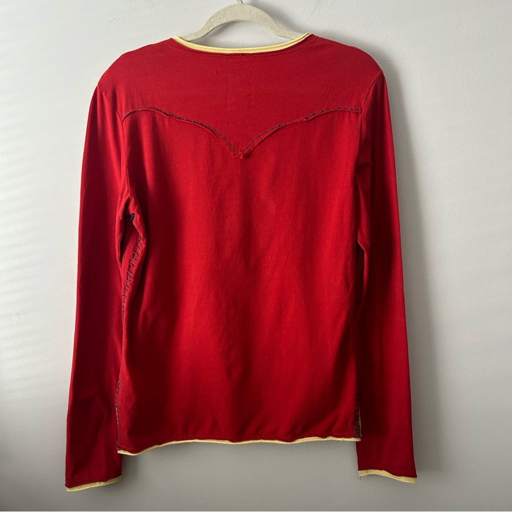 Double D Ranch Big Chief long sleeved graphic tee L - Picture 2 of 7